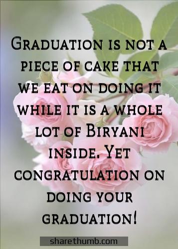 funny sayings for graduates